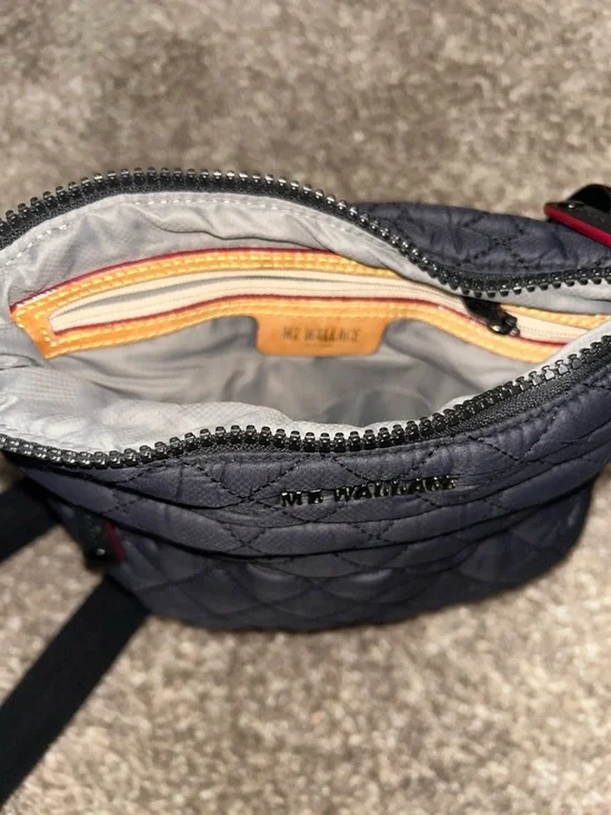 MZ Wallace- Quilted Black Crossbody Bag - Picture 3 of 6